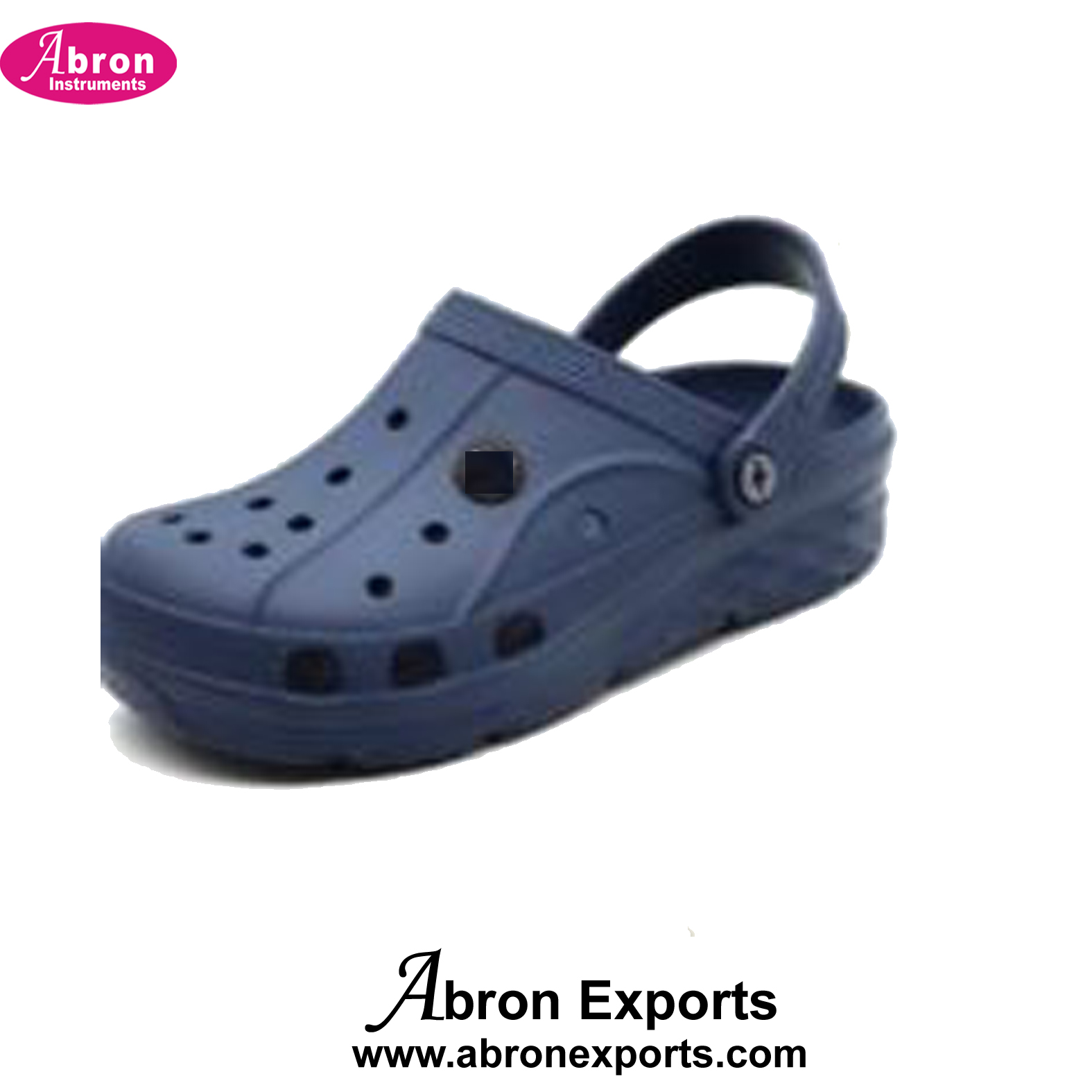 Clean Room Sleepers Navy Blue Grey Clogs Unisex Croocs Type Sizes White Blue Surgical ICU OT Shoes Pharma Medical 10pc Abron Toe Navy Blue ABM-2655CRB 